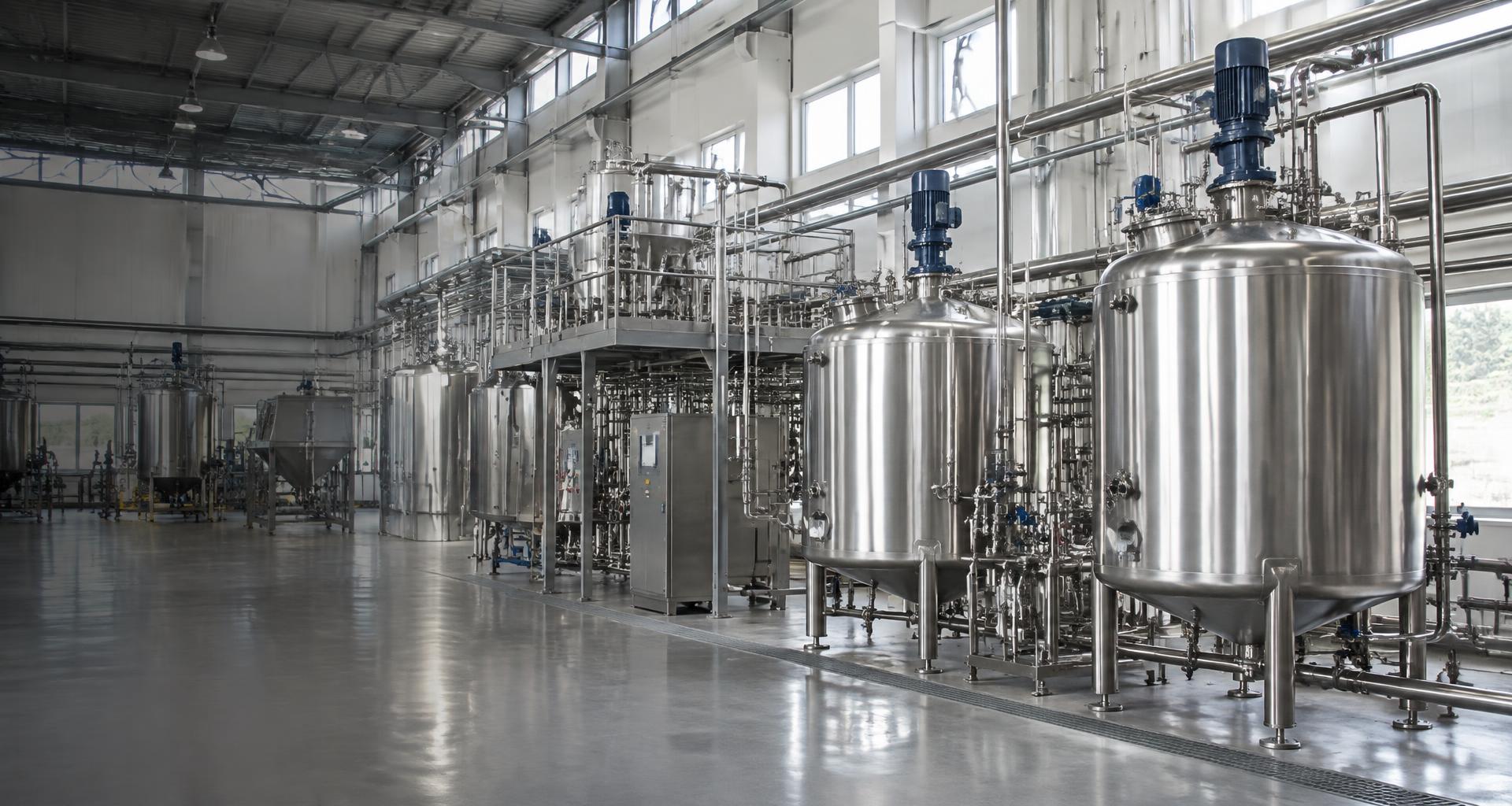 Illustrative modern stainless steel manufacturing facility