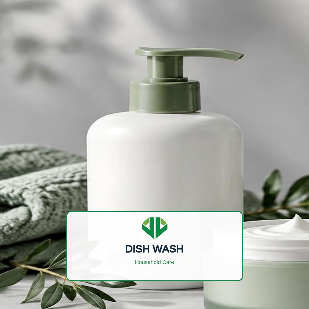Unique Chemicals Dish Wash concept for Household Care