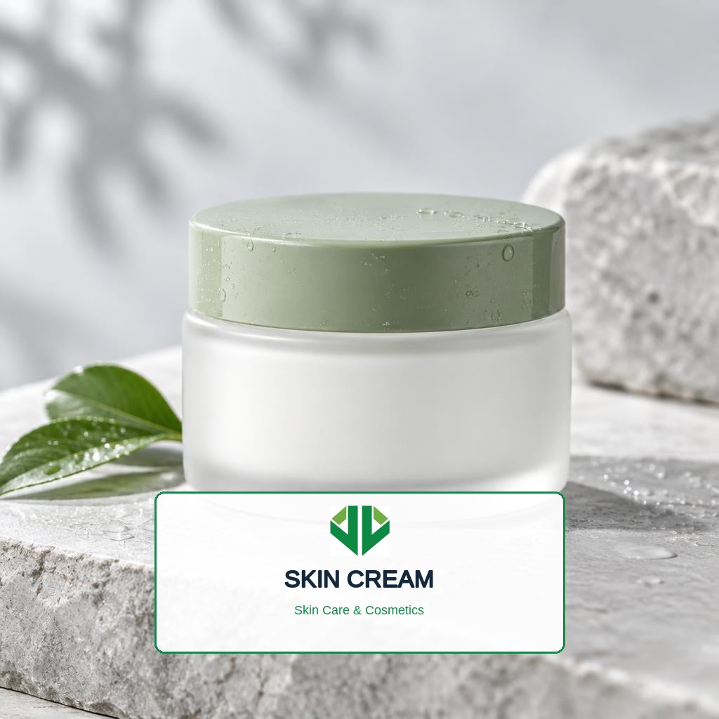 Unique Chemicals Skin Cream concept for Skin Care & Cosmetics